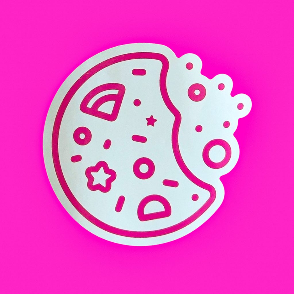 Cookie logo Sticker