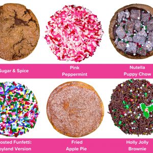 holly jolly party pack (6 cookies)