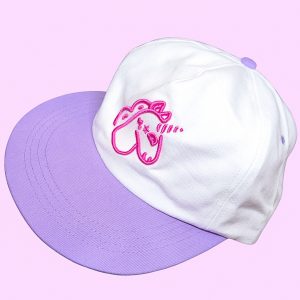 two-toned pdc unicorn hat